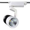 DOBO® Faro Faretto da Binario orientabile 20w o 30w illuminazione COB LED ideale per casa locale pub o ristorante (30 Watt, Luce Calda)