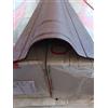 Generico Lastra Tegola Pannello Copertura Onduvilla cm 107x40 spessore mm 3 (colmo onduvilla 106x19 pz 1)