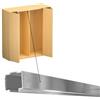EVOTRADE Binario di Ricambio da 2 Metri per Sistema FOLDING per Armadi o Mobili a Nicchia con Ante Pieghevole a Libro con Peso Max 50 Kg e Spessore Max 30 mm