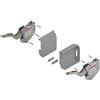 Blum Aventos HK S 960-2115 - Cerniera pieghevole per sollevamento, colore: Grigio chiaro