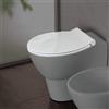 Hatria Copriwater coprivaso rallentato a sgancio rapido per sanitari bagno Nido Le Fiabe di Hatria originale