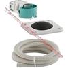 Geberit 115.939 COMANDO PNEU PEDALE PAVIM.