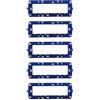 Electron 5 Supporti, Compatibile Con BTicino Living, per 7 prese/interruttori/moduli, montaggio su scatola da incasso 506/507, plastica di alta qualità, 100% compatibile con placche e moduli originali