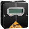 Caleffi Termostato con Display Visualizzazione Temperatura Bollitore, Nero, HVAC Control Thermostat, Montaggio a Parete, 230V AC, 25-50°C, IP54