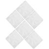 Holibanna 6 pezzi Pannelli Decorativi per PVC Antincendio e Antiumidità Rivestimento Murale Adesivo Facile Installazione e