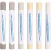 QUARKZMAN Stucco Legno Stick 6 Colori Cera per Legno Ritocchi Riparazione Mobili Pastelli Cera per Giallo Acero Grigio Chiaro Stoffa Cachi Bianco Caldo Bianco Caldo Piccolo Rilievo