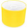 Light Home LH Light Home Matero Paralume per lampada - Paralume moderno per lampada da tavolo a soffitto - per camera da letto soggiorno e cucina soffitto moderno - tessuto - per E27 con 1 punto luce giallo 20 cm