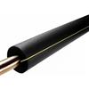 Rori Isolamento per tubi autoadesivo lungo 2 m - spesso 9 mm - Ø 16 mm - Tubo in schiuma autoadesivo per esterni - Isolamento per riscaldamento e idraulica