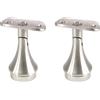 PRIOstahl Supporto per corrimano per corrimano, in acciaio inox, Ø 42,4 mm x 2 pezzi