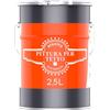 BEKATEQ Pittura per tetto Rosso mattone 2,5L - Vernice per tegole, calcestruzzo, legno, Eternit, bitume - Resistente ai raggi UV e alle intemperie, ad asciugatura rapida, elastico e idrofobo BE-510