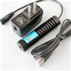 IMLCDRS 1000mw Laser ad alta potenza Modulo 445 / 450nm 1W Blu Diodo Dot Laser 12V / Adattatore & 22x90mm