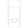 GALPADA Telai per Paralumi in Ferro Bianco Struttura ad Anello, Semplice da Usare per DIY Lampade Sospensione e Accessori per Paralume Unici e Decorativi