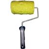 Generico RULLO per intonaco stampato cemento PIETRA roccia concrete rubber stamp ROLLER, modello Rough, cm 14,5x9 circa