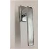 effedielle Maniglia cremonese DRY KEEP 7X42 per finestre modello SPIGOLA QUADRO CON BOCCOLE in maritech cromo satinato