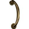 effedielle® MANIGLIONE IN OTTONE PER PORTA-PORTONE (SPLENDID, OTTONE BRONZO GRAFFIATO)