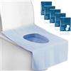 Rosebe Copriwater usa e getta, 30-100 pezzi, adesivi per un uso più veloce, impermeabili, XL, usa e getta, per adulti e bambini, singolarmente (100 pezzi)
