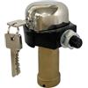 inferramenta Lucchetto a Campana per Serrande | Serratura Antiscasso per Serrande Avvolgibili | Bell Padlock Professionale con 2 Chiavi Incluse