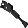 DEARMAMY Cavalletto Laterale per Bicicletta in Alluminio Leggero Antiscivolo per Mountain Bike e Bici Elettrica Supporto Parcheggio Stabile e Facile da Installare Nero