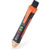 MEIVIYA Tester della batteria Tester di tensione senza contatto 48-100 0V AC. Strumento elettrico della parete del tester della penna del rivelatore di tensione con segnale acustico