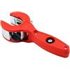 YUETTYY Tagliatubi a cricchetto per tagliare tubi da 8 a 29 mm, facilmente manovrabile, tagliatubi a cricchetto che taglia gli strumenti per tubi in acciaio inossidabile resistente e rame (rosso)