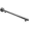 NCONCO Soffione doccia braccio in acciaio inox pioggia braccio doccia montato a parete doccia estensore braccio 40 cm per doccia testa argento