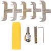 YWBL-WH Set Frese HSS per Braccialetti Legno Tazza Trapano Ideale per Gioielli Fai Da Te Intaglio e Lavorazione Legno Artistico