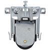 Msiud Puleggia Convessa per Porta Dell'Armadio, Ruota Armadio Scorrevole Cuscinetti Rotelline Guardaroba Mobili Credenza Accessori per Porte Scorrevoli Finestre Rulli Rullo Ruote Sostituzione