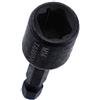 TuToy M4-M16 Adaptateur de douille de taraud à vis 1/4 pouce à tige hexagonale Machine à tarauder carré pilote filetage adaptateur de taraud pour perceuse électrique - M12