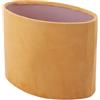 CCYLEZ Paralume da Comodino Paralume Ovale Eye Care per Camera da Letto (GOLD)