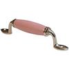 Knober Maniglia per mobili decorativa, maniglia per cassetti, maniglia per armadio in ceramica, Shabby Chic, cucina (maniglia per mobili in ceramica, porcellana, maniglia per armadio, maniglia per