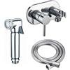 Stilform Set completo di doccetta e miscelatore di design per WC/bidet