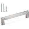 LONTAN 15 Pezzi Maniglie per Mobili 128mm - Cassetto, Armadio, Cameretta, Cucina - Acciaio Inox, Argento, Vintage, per Bambini