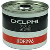 DELPHI HDF296 Filtro carburante Cartuccia filtro per Auto Compatibilità con RENAULT CLIO I B/C57, 5/357 SUPER 5 B/C40 RAPID Furgonato F40, G40, FORD Fiesta Mk4 Hatchback JAS, JBS, SUZUKI Samurai SUV