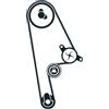 SKF VKMC 93005-2 Kit Tendicinghia con Pompa Acqua | Compatibile con: HONDA CIVIC VI Aerodeck, CIVIC VI Fastback, CIVIC VI Hatchback, CIVIC VI Stufenheck, HR-V