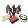 AER MOTO SPARE PARTS KIT TAGLIANDO OLIO 5100 10w40 FILTRI CANDELE NGK YAMAHA XP 500 T MAX 2008 2009 2010 2011