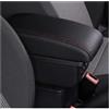 aejghfwjh Bracciolo Auto Per Land Per Rover Per Frelender2 Per Freelander 2 Bracciolo Centrale Per Console Centrale Per Bracciolo E Gomito Con Portabicchieri USB Bracciolo Console Centrale(B-Black red line)