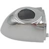 JSRVQKMS per Fiat 500X 2016-2021 735607049 Parte di Ricambio Auto Maniglia Esterna della Porta Tappo Anteriore Esterno Maniglia per Porta(Bright Silver)