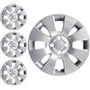 RYELDOM Copricerchi 15 Pollici per Toyota Yaris 2006, Set 4 Coppe Ruota in Nylon Flessibile Resistenti, Copricerchi Auto 15, Made in Italy