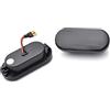 Malcayang Una coppia dinamiche indicatori di direzione luci laterali per Seat Ibiza Leon Cordoba Toledo Focus Fiesta C-Max