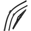 BHGMGEBLV Anteriori Tergicristallo Per Opel Per Crossland X 2016 2017 2018 2019 2020 2021 2022 2023 Parabrezza WindowFront E Spazzole Tergicristallo Posteriore Spazzole Parabrezza