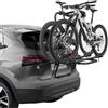 ALTHURA Portabici Posteriore da Portellone in Alluminio - Trasporto 2 Bici Classiche o E-Bike - Carico Max 45kg (22,5kg/Bici) - Richiudibile - 100% Made in Italy