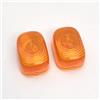Bosatta COPPIA PLASTICHE GEMME FRECCE AD INCASTRO 62 X 42 MM PER VARI MODELLI DI MOTO CICLOMOTORI VARIE APPLICAZIONI