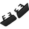 DEMULAX For BMW, X3 E83 2004-2010 Paraurti anteriore Copri ugello lavafari nero Copri ugello lavafari sinistro destro tappo lavafari