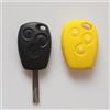 PINGFEN Auto Accessori Per Smart 453 Fortwo Forfour 2015-2019 Telecomando Per Auto Portachiavi Allarme Chiave Dritta Logo Cover Custodia Portachiavi In Silicone Di Colore (Color : Yellow)