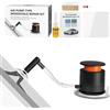 Generic Kit di riparazione parabrezza - Kit di riparazione crepe, strumento di riparazione vetro della finestra | Pompa ad aria Kit di riparazione parabrezza auto per crepe, riparazione di liquidi in vetro