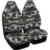 Rebeca Shop® Coprisedili Auto Compatibili per Smart | Made in Italy | Set Copri-sedile Anteriori Coppia (w450 - Prima Serie, Mimetico Grigio)