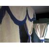 Generic Set completo di tende per camion beige con corde blu, adatte per cabine normali [tranne alta]