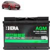 Generico Batteria 70Ah A.G.M. per Seat Ibiza 1.0 TSI benzina 2017+