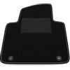 Somer Car Tappetino Auto Solo Lato Guida 1pz Compatibile con Nissan NV200 2009-2025 Con Clips | 1 Tappeto su Misura in Moquette