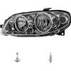 Diederichs Faro sinistro H1/H7 per Punto 188_ 188AX incl. lampade Osram senza motore di regolazione LWR